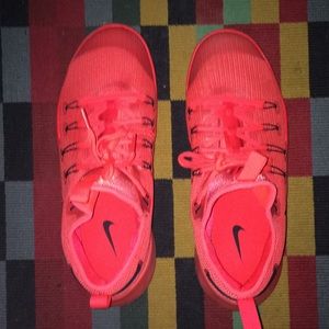 Nike men's orange shoes